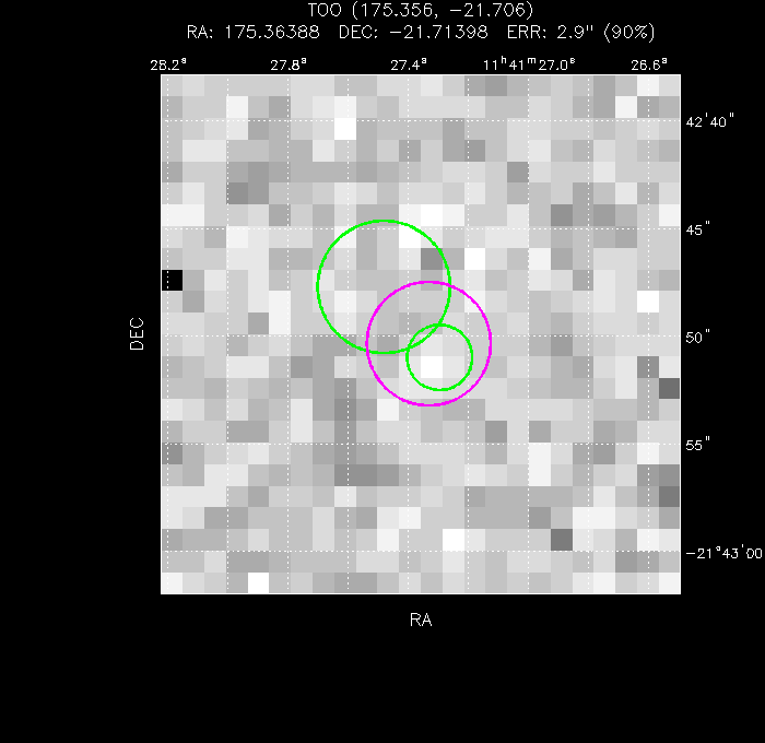 Image of the UVOT image