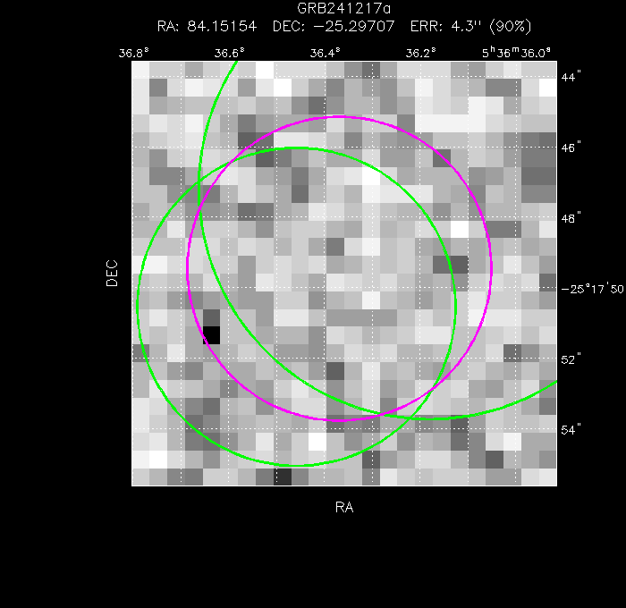 Image of the UVOT image