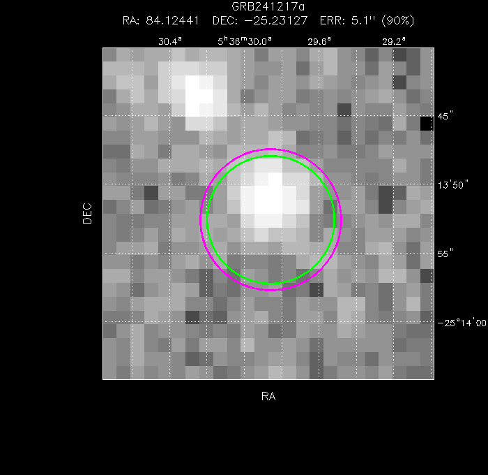 Image of the UVOT image