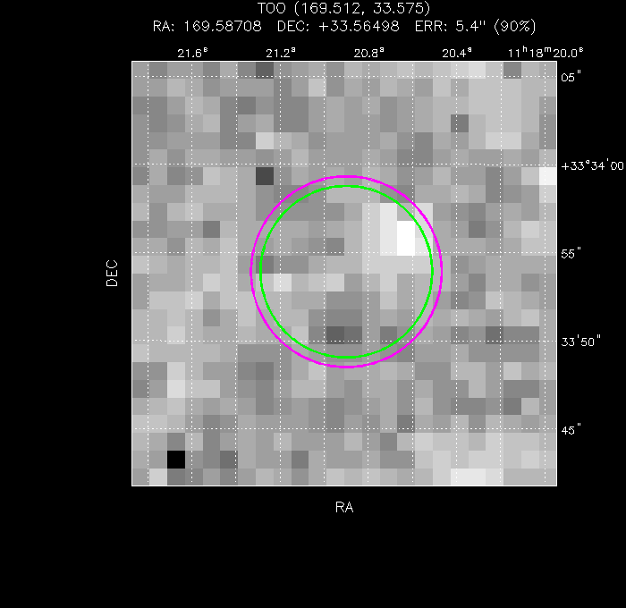 Image of the UVOT image