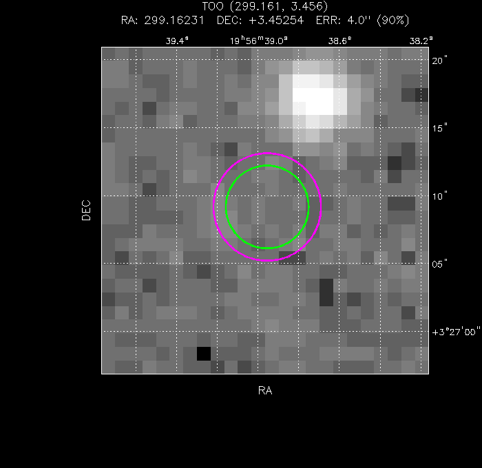 Image of the UVOT image