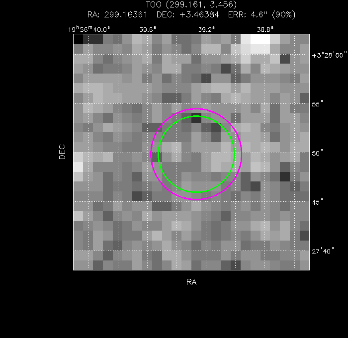 Image of the UVOT image