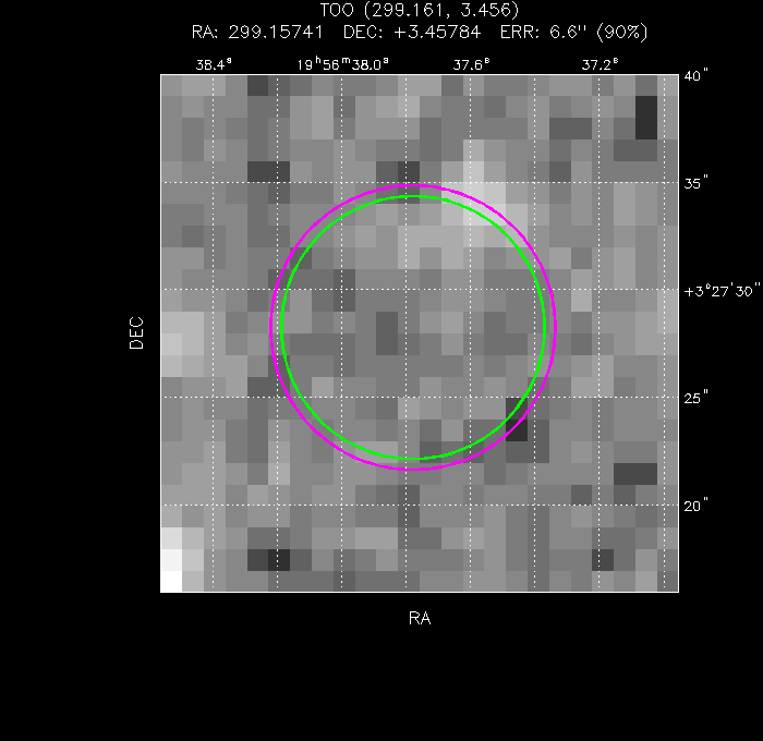 Image of the UVOT image