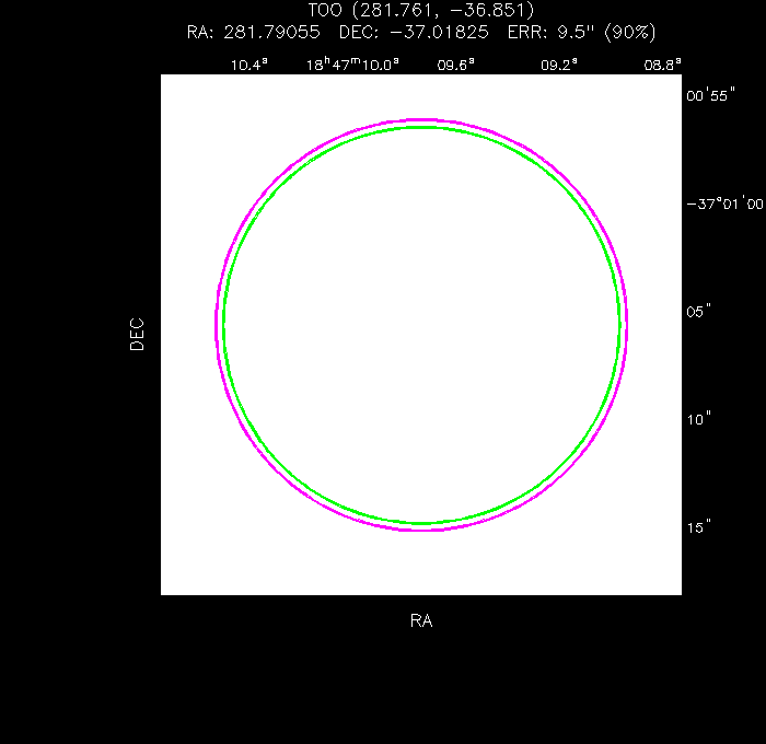 Image of the UVOT image