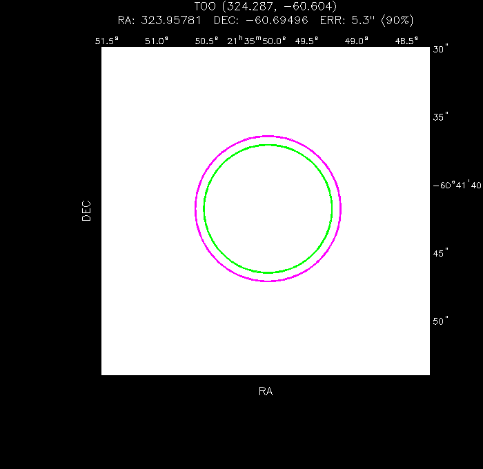 Image of the UVOT image