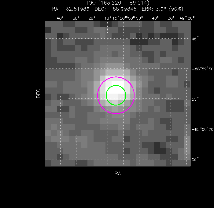 Image of the UVOT image
