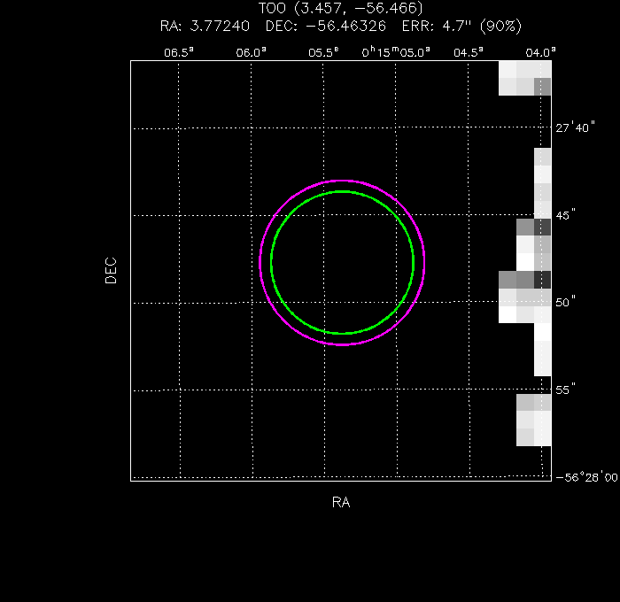 Image of the UVOT image