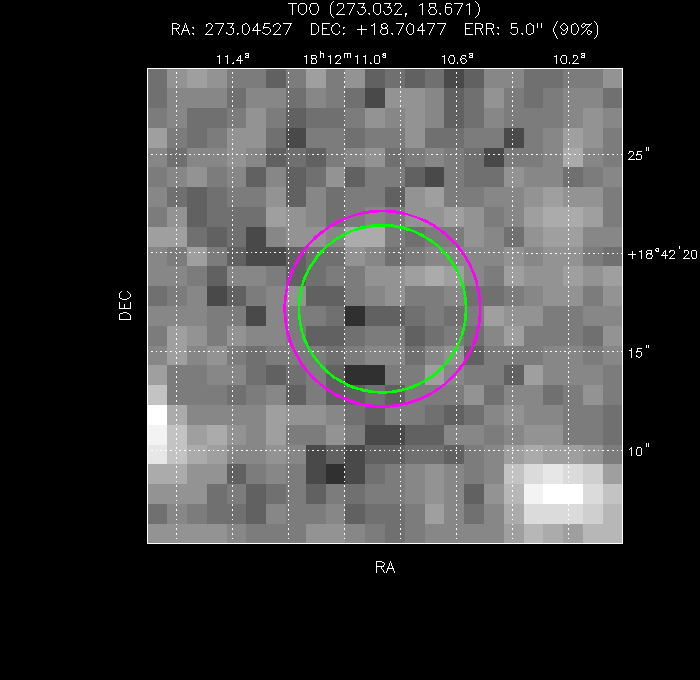 Image of the UVOT image