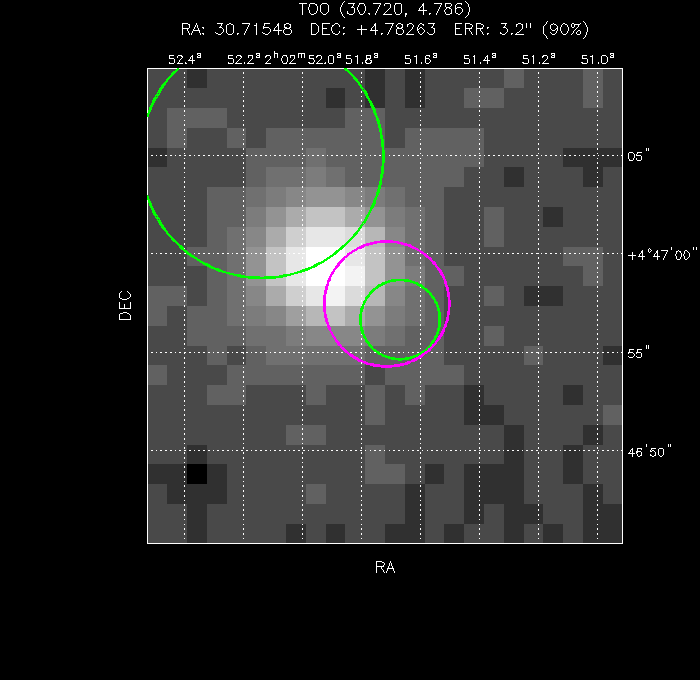 Image of the UVOT image