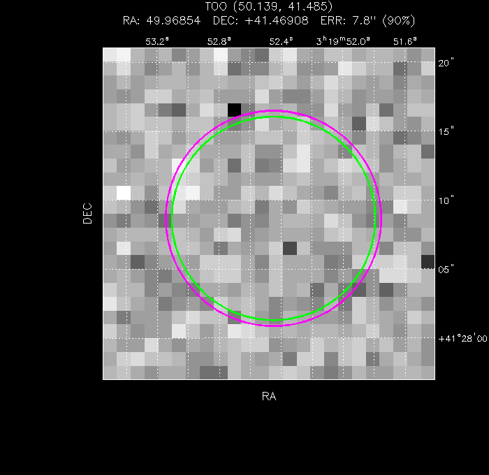 Image of the UVOT image