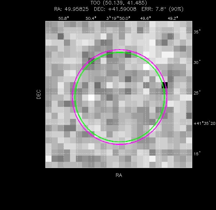 Image of the UVOT image
