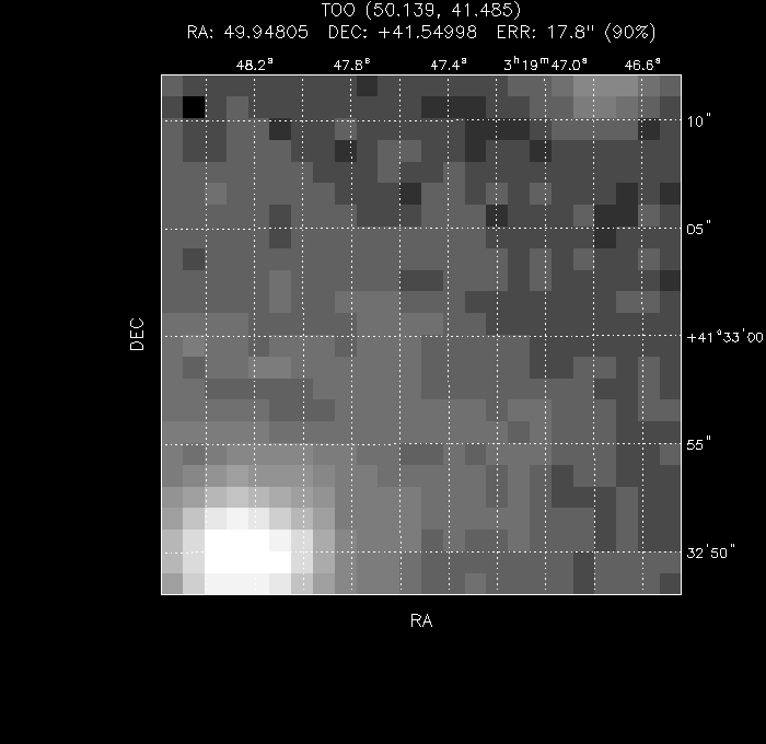 Image of the UVOT image