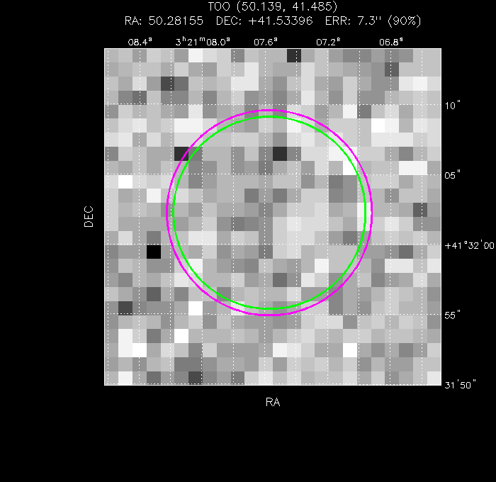 Image of the UVOT image