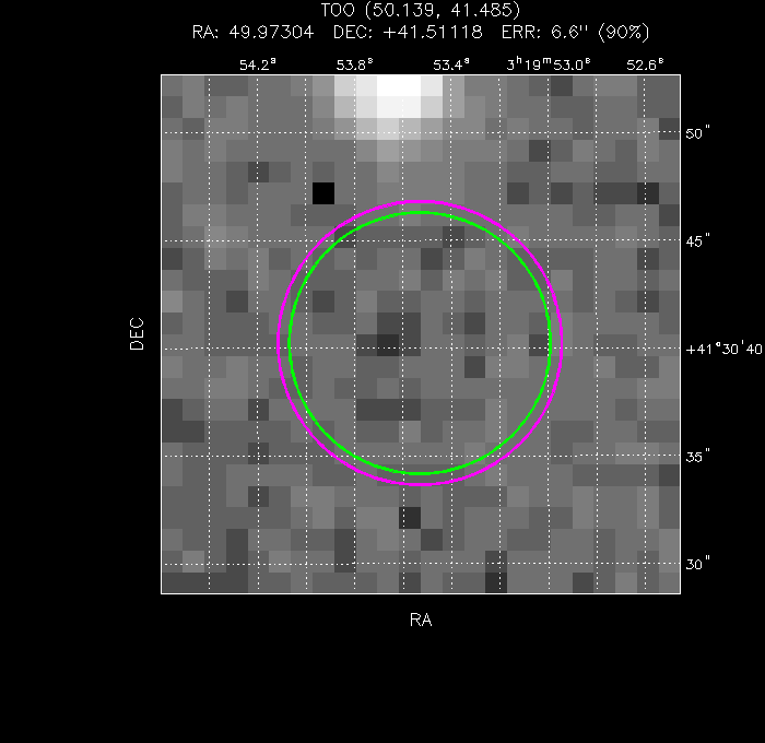 Image of the UVOT image