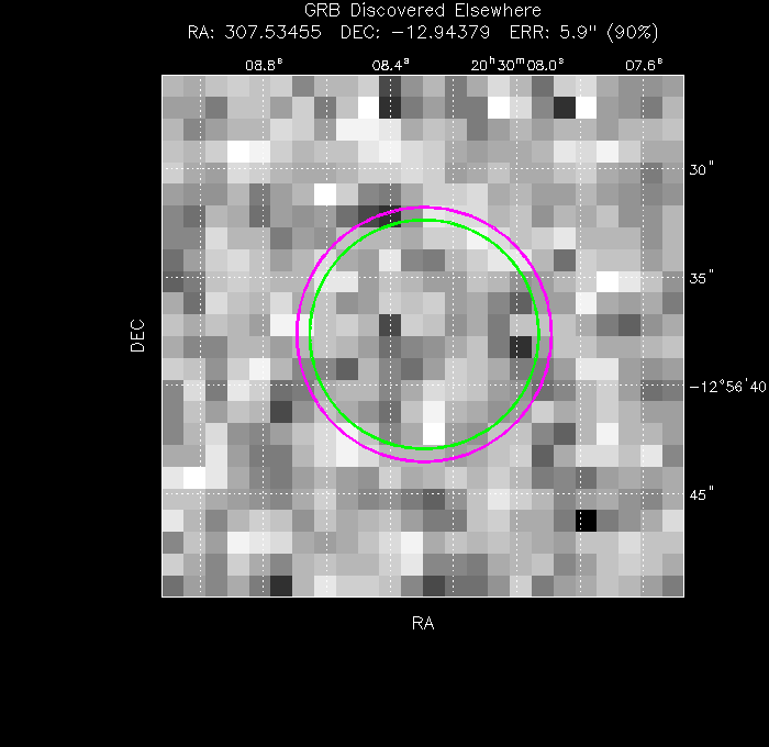 Image of the UVOT image