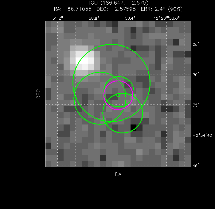 Image of the UVOT image