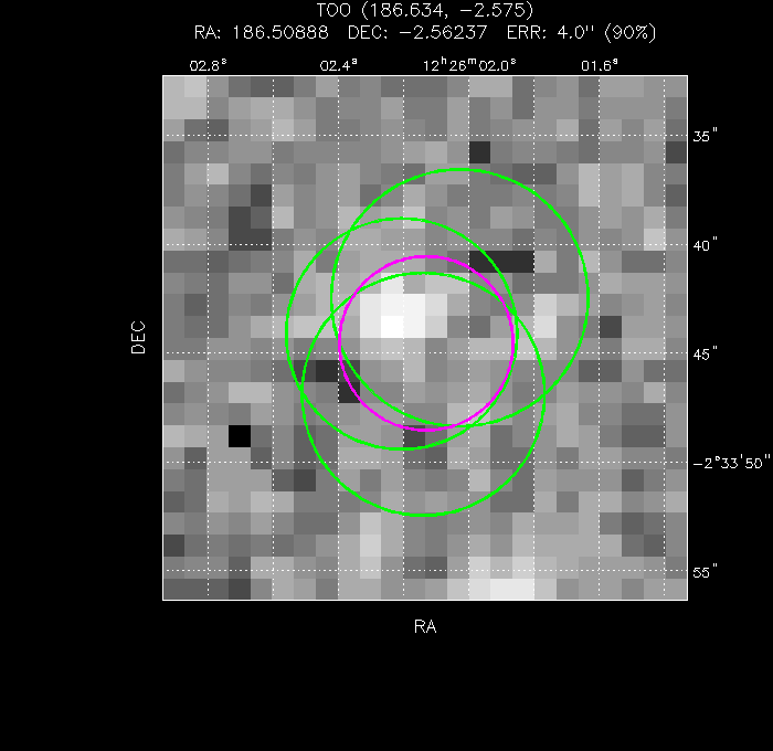 Image of the UVOT image