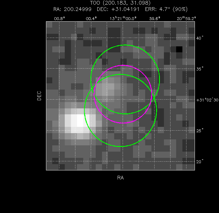 Image of the UVOT image