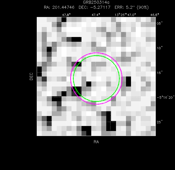 Image of the UVOT image