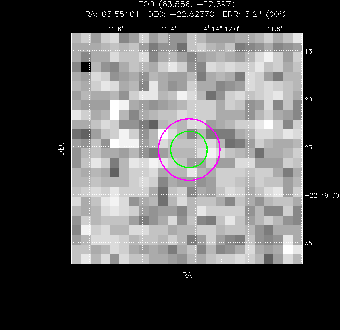 Image of the UVOT image