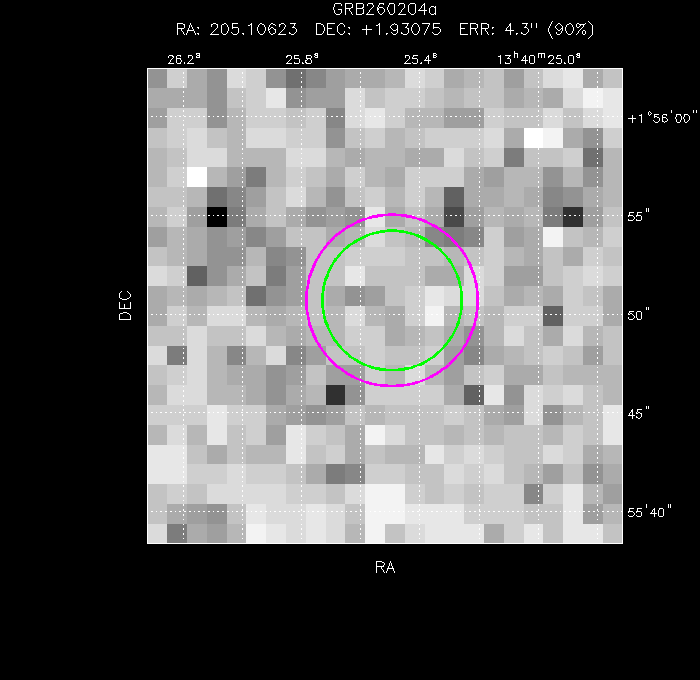 Image of the UVOT image