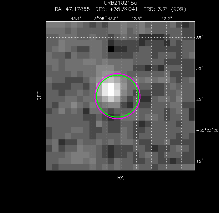 Image of the UVOT image
