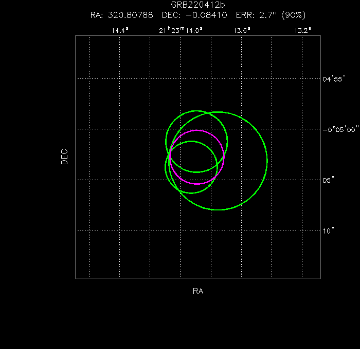 Image of the UVOT image