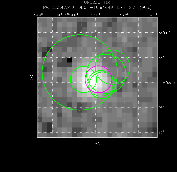 Image of the UVOT image