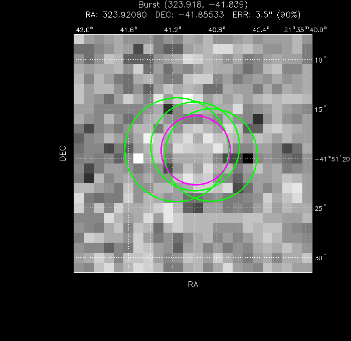 Image of the UVOT image