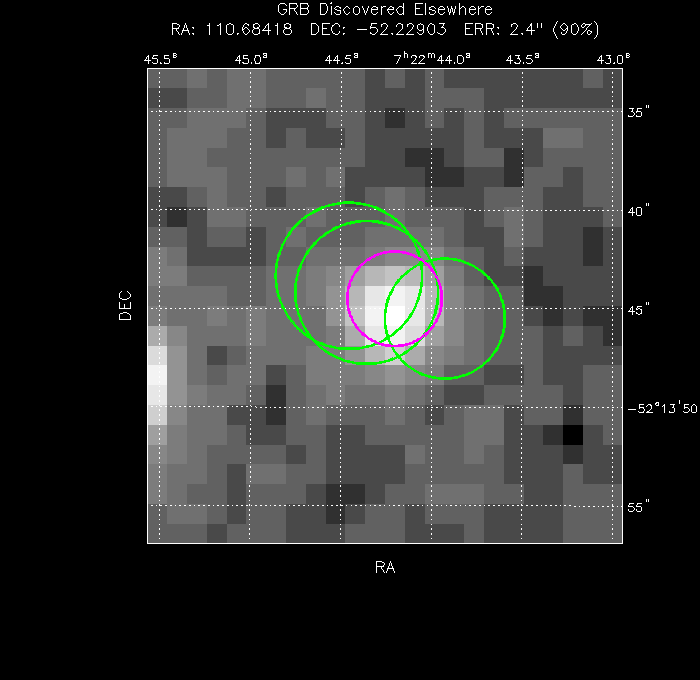 Image of the UVOT image