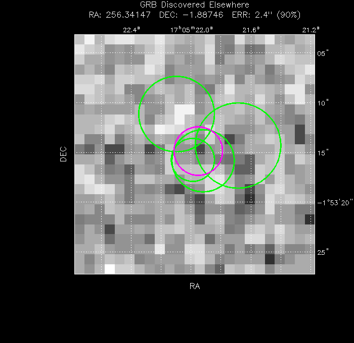 Image of the UVOT image
