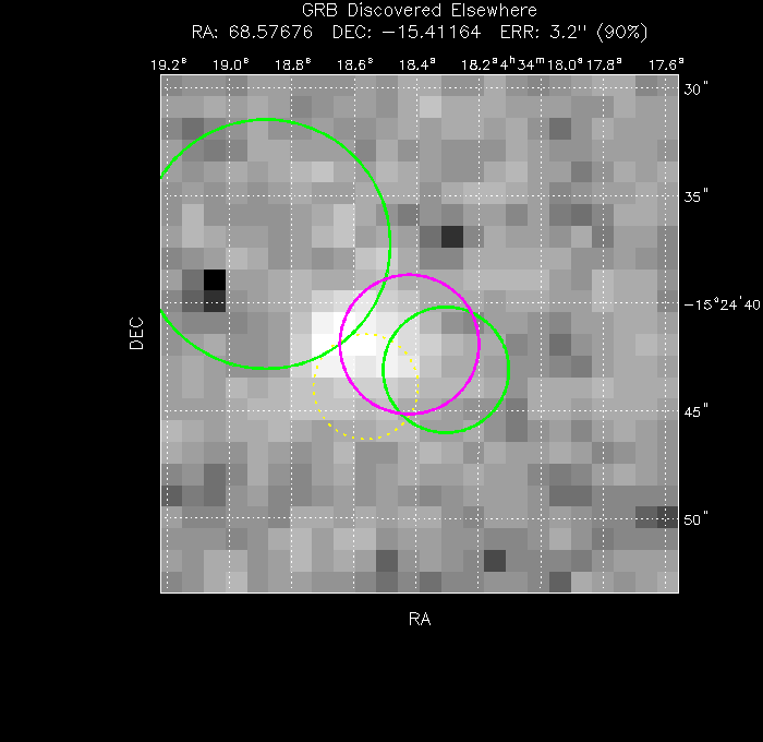 Image of the UVOT image