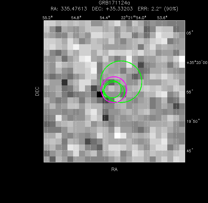 Image of the UVOT image