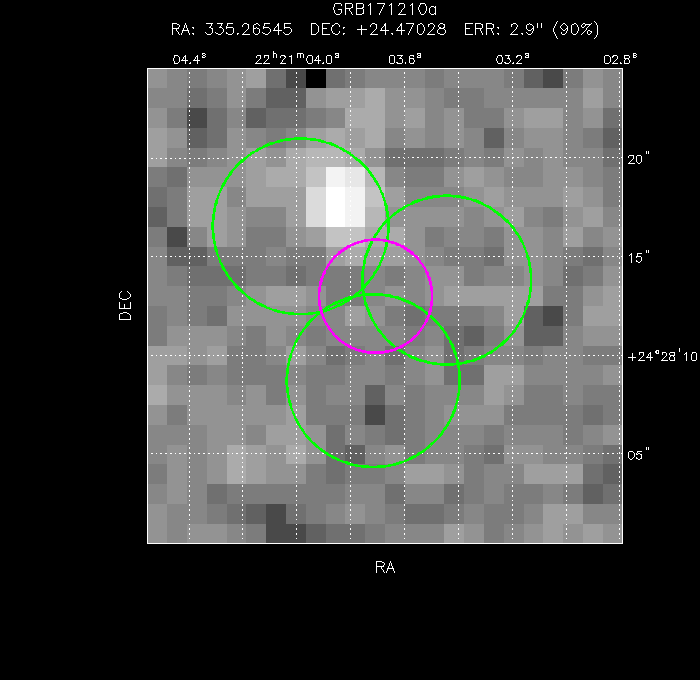 Image of the UVOT image