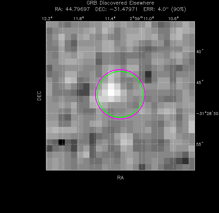 Image of the UVOT image