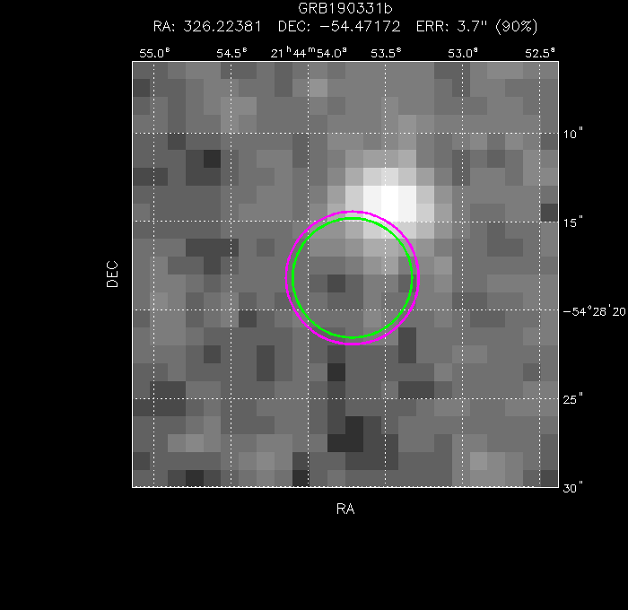 Image of the UVOT image
