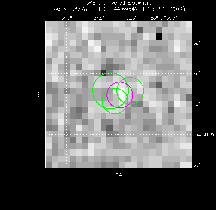 Image of the UVOT image