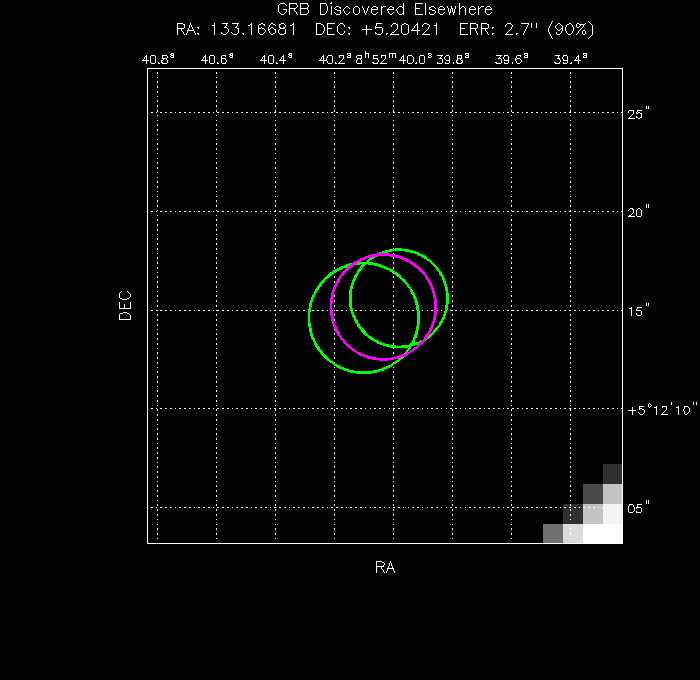 Image of the UVOT image
