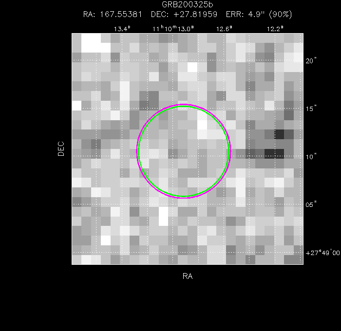 Image of the UVOT image