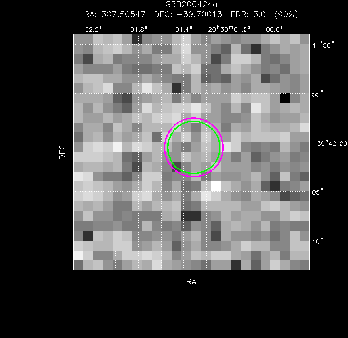 Image of the UVOT image