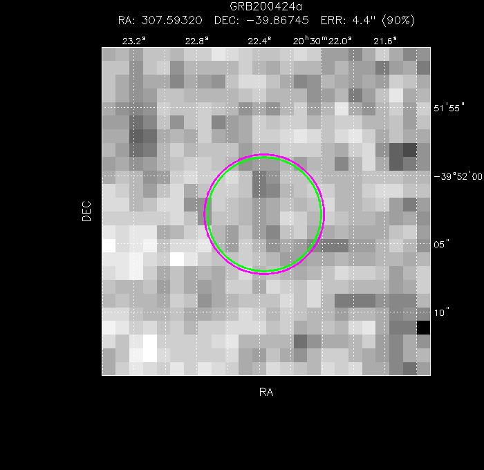 Image of the UVOT image