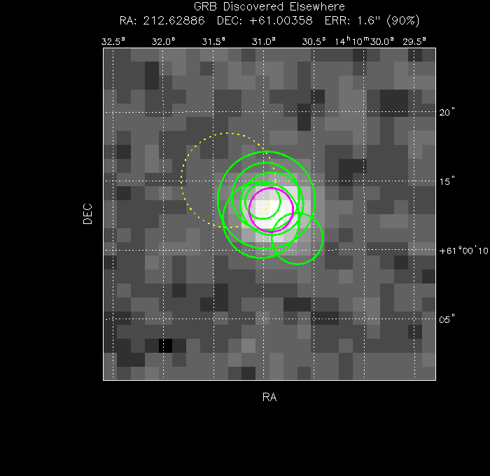 Image of the UVOT image