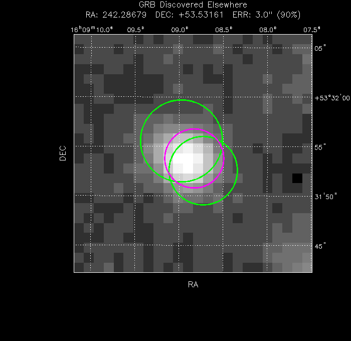 Image of the UVOT image