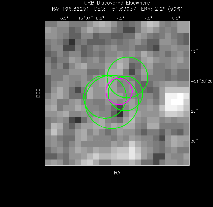 Image of the UVOT image