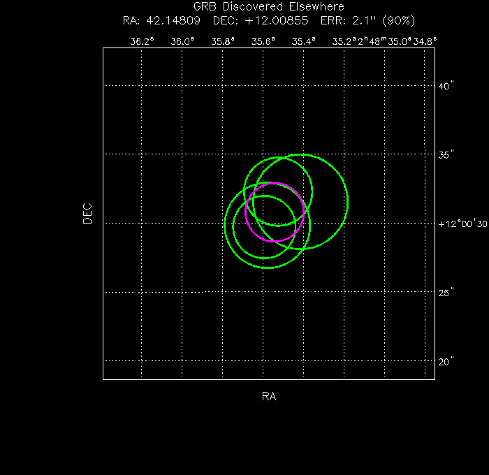Image of the UVOT image