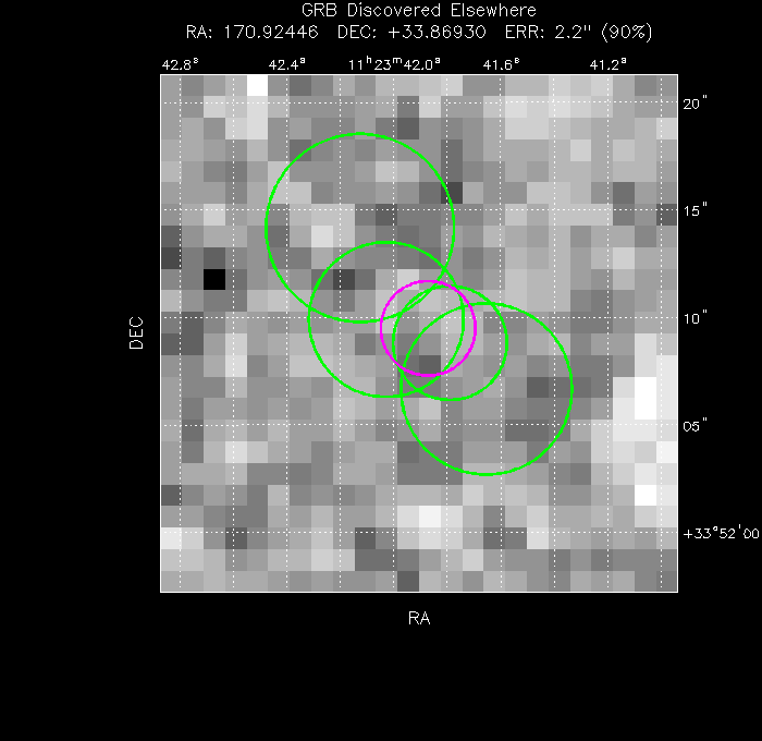 Image of the UVOT image