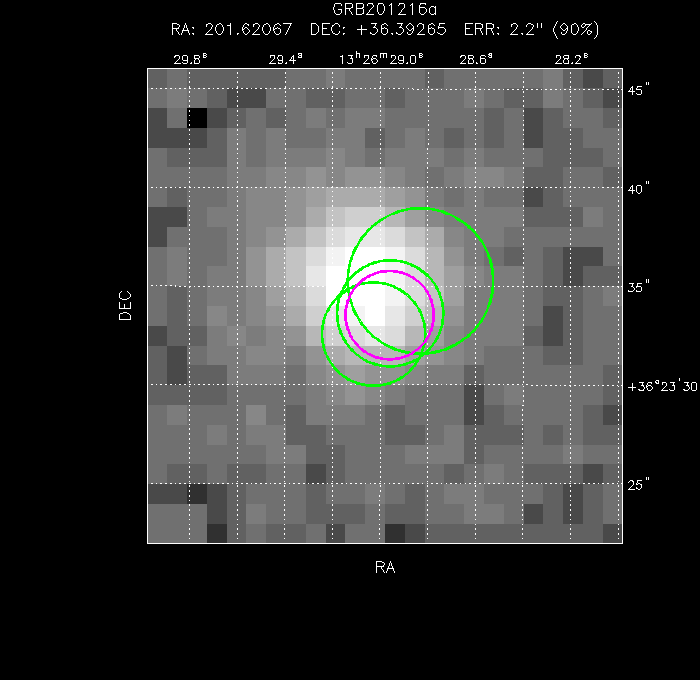 Image of the UVOT image