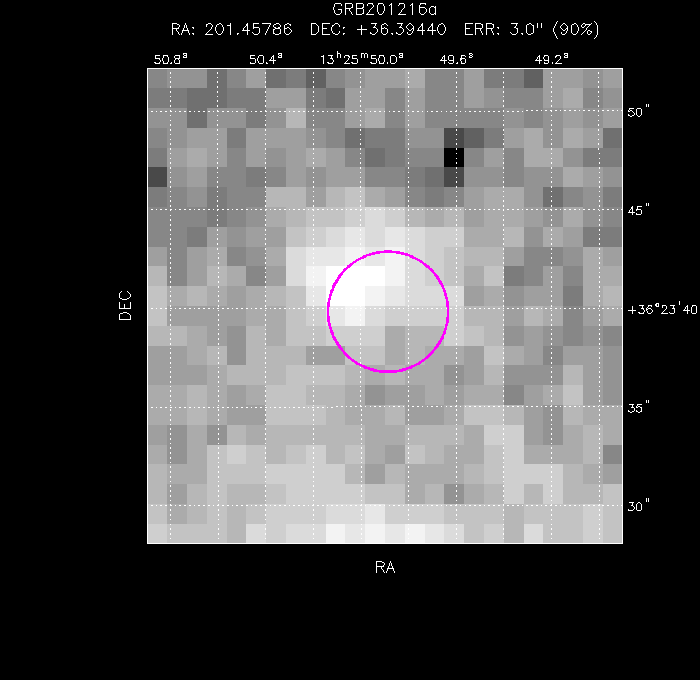 Image of the UVOT image