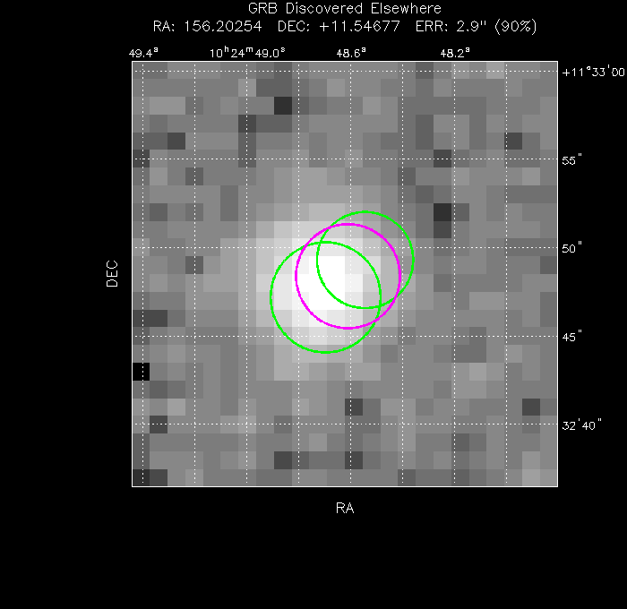 Image of the UVOT image