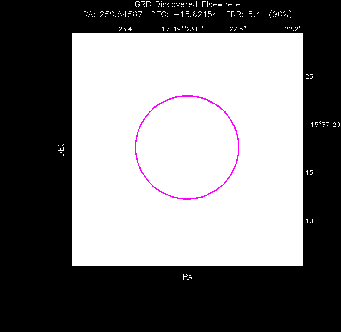 Image of the UVOT image